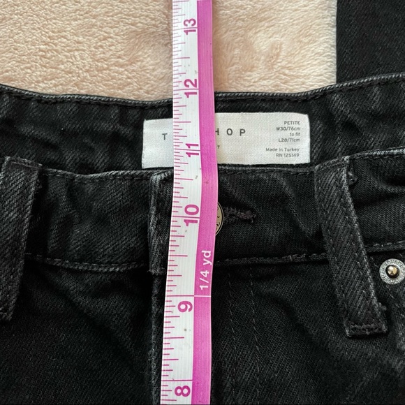 Topshop straight petite jean size W30 - Picture 7 of 10